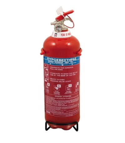 Πυροσβεστήρας 2Kg Ξηράς Σκόνης EXCLUSIVE με Μεταλλική Βάση