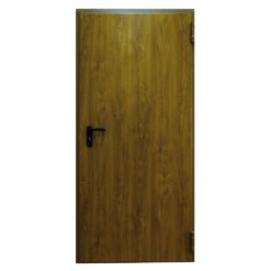 Μονόφυλλη Πόρτα 60' 1.000 x 2.050 mm με Ξύλινη Απόχρωση